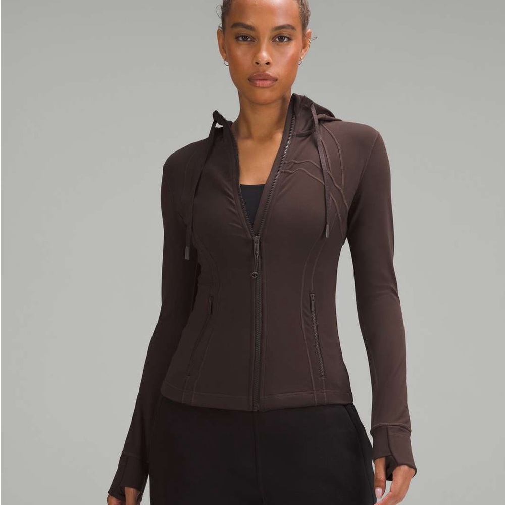 Lululemon Define Hooded Jacket in Espresso